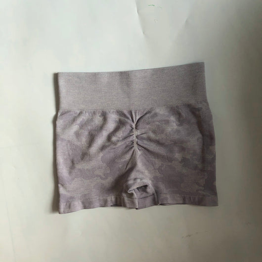 Shorts de Yoga Camuflaje Súper Elásticos sin Costuras - Image 9
