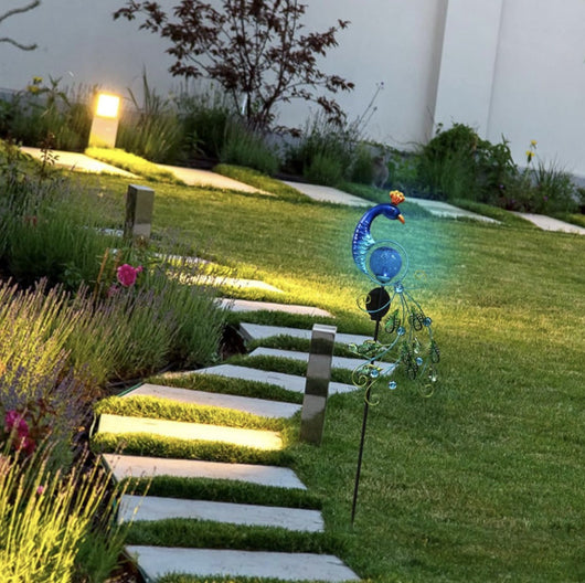Lámpara Solar Decorativa Pavo Real para Jardín - Image 14