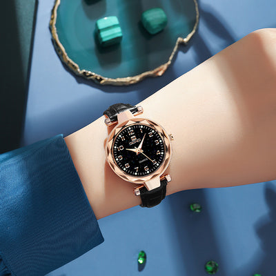 Reloj de Pulsera Mujer Cielo Estrellado Resistente al Agua - Image 3