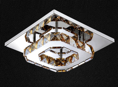 Lámpara de Techo LED Minimalista con Cristal - Image 7