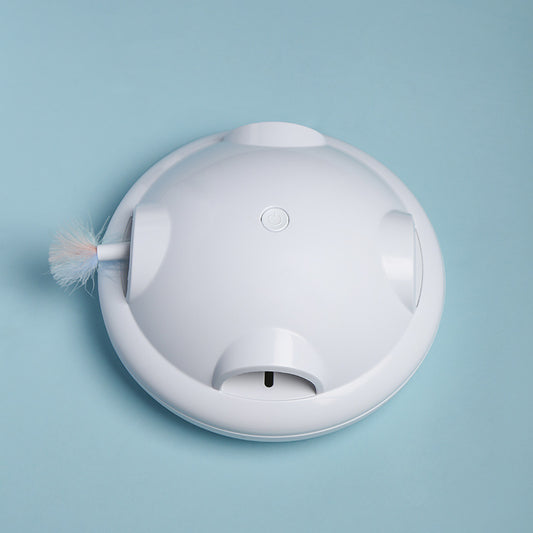 Juguete Interactivo para Gatos con Rotación Automática