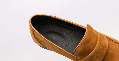 Zapatos Casuales de Ante para Hombre - Slip-on Cómodos de Cuero - Image 11