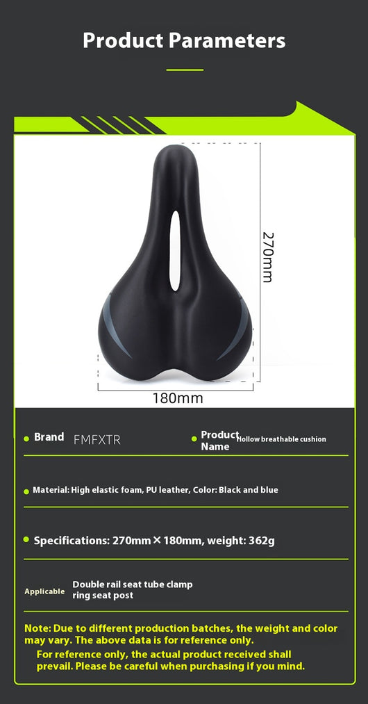Asiento de Bicicleta Ergonómico Transpirable - Image 6