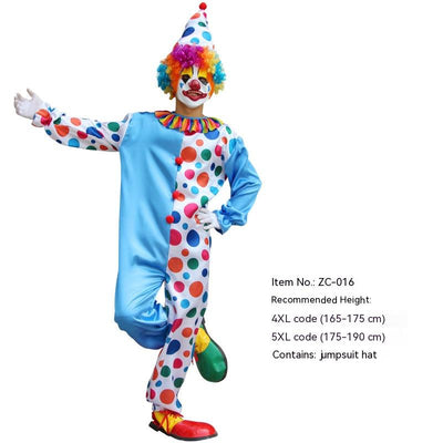 Disfraz de Payaso para Adultos y Niños - Traje Completo para Escenario - Image 16