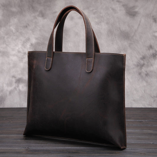 Maletín Ejecutivo Cuero Crazy Horse - Bolso Mensajero Premium en Cuero Genuino - Image 10