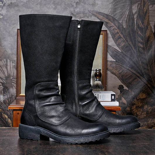 Botas Altas Plataforma con Cierre para Hombre - Image 11