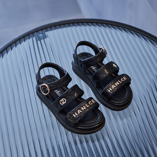 Sandalias Ligeras de Moda para Niñas con Suela Suave y Letras - Image 5