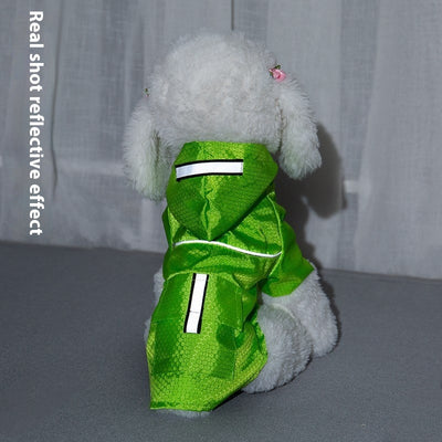 Abrigo Impermeable Reflectante para Perros y Gatos - Protección Total en Lluvia y Nieve - Image 3