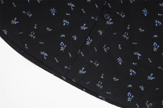 Camisa Floral Suelta Estampada Unisex - Image 25