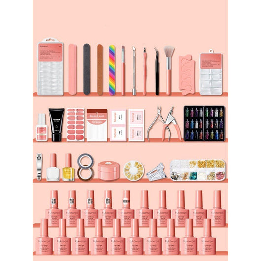Kit Completo de Manicura Profesional con Pegamento para Uñas - Set de Herramientas para Principiantes - Image 4
