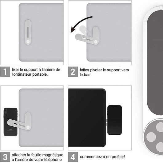 Soporte Multifuncional Ajustable para Laptop, Tablet y Celular - Image 7