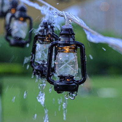 Luces LED Estilo Linterna Retro - Guirnalda Decorativa a Batería para Fiestas y Jardín - Image 11