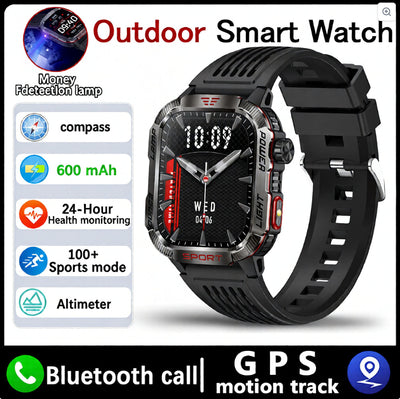 Reloj Inteligente Deportivo con Altímetro Barométrico y Llamadas Bluetooth - Image 2