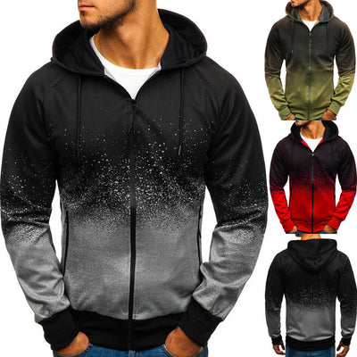Sudadera con Capucha de Impresión 3D Degradado - Diseño Moderno para Hombre - Image 13