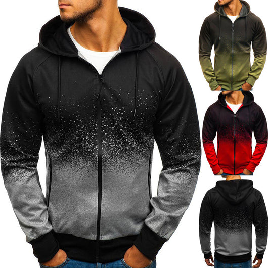 Sudadera con Capucha de Impresión 3D Degradado - Diseño Moderno para Hombre - Image 13