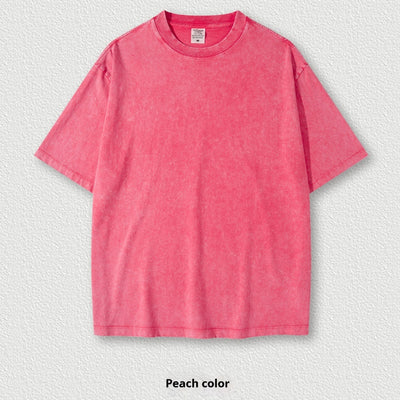 Playera Infantil Cuello Redondo Teñida Batik Lavado - Image 8