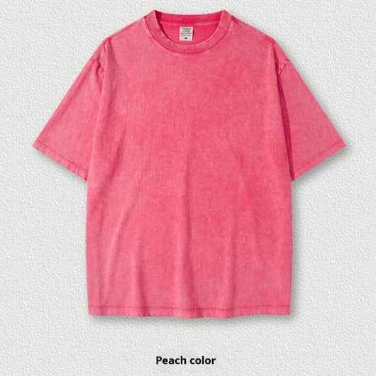 Playera Infantil Cuello Redondo Teñida Batik Lavado - Image 8
