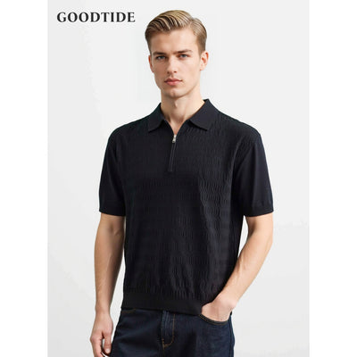 Polo Slim Fit con Textura Twist - Diseño Minimalista y Versátil - Image 2