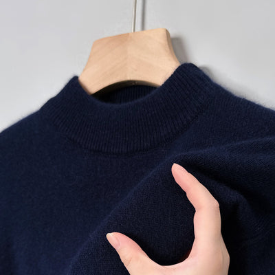 Suéter Cuello Alto Casual para Hombre - Diseño Minimalista Versátil - Image 4