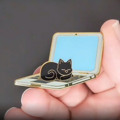 Broche Gato Adorable - Diseño de Dibujos Animados para Mujeres