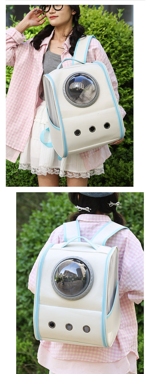 Mochila Transportadora para Mascotas con Cápsula Espacial - Gran Capacidad y Transpirable - Image 18