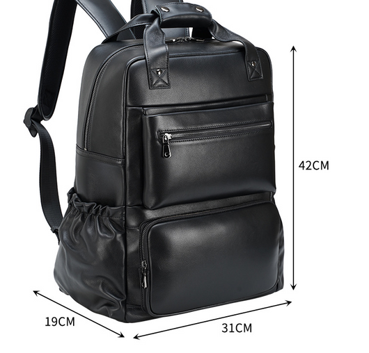 Mochila de Cuero para Viajes y Negocios - Image 7