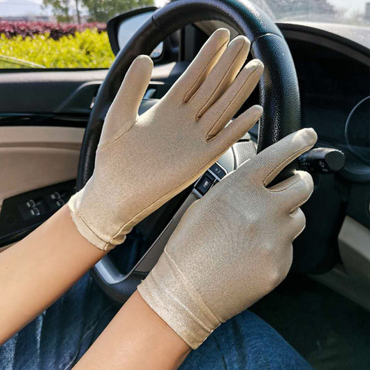 Guantes Protectores Solares Verano - Spandex Elástico Transpirable - Image 4