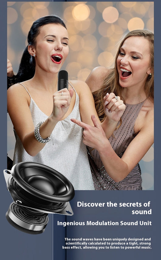 Parlante Bluetooth Portátil con Micrófono y Karaoke Integrado - Image 15