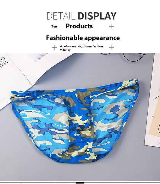 Bóxers de Camuflaje Convexos Elegantes para Hombre - Image 14