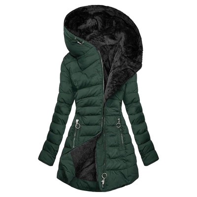 Chaqueta de Algodón Cálida con Capucha y Mangas Largas - Image 14