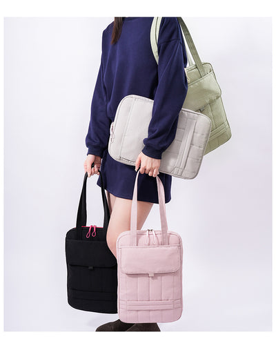 Bolsa para Laptop de Una Correa con Protección Impermeable y Amortiguación - Image 14