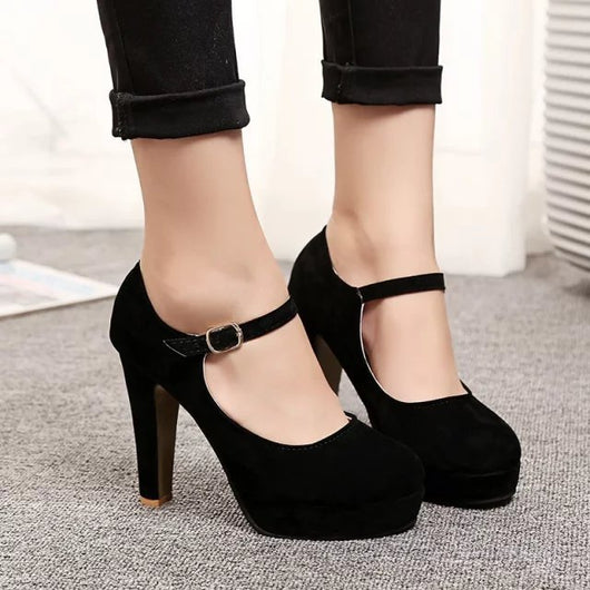 Zapatos de Trabajo Mary Jane con Hebilla - Comodidad Profesional - Image 10