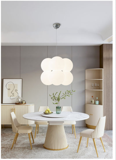Lámpara de Techo Minimalista Nube para Restaurante - Ambiente Acogedor y Romántico - Image 7