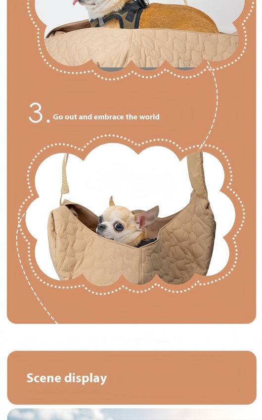 Bolsa Mensajera Shiralee para Gatos - Transporte Cómodo y Seguro - Image 16
