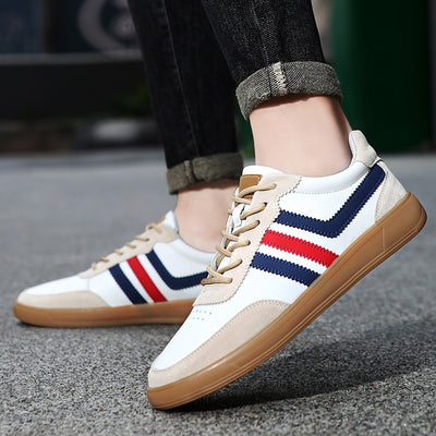 Tenis de Cuero para Hombre con Plantillas Elevadoras y Suela de Goma Reforzada - Image 2