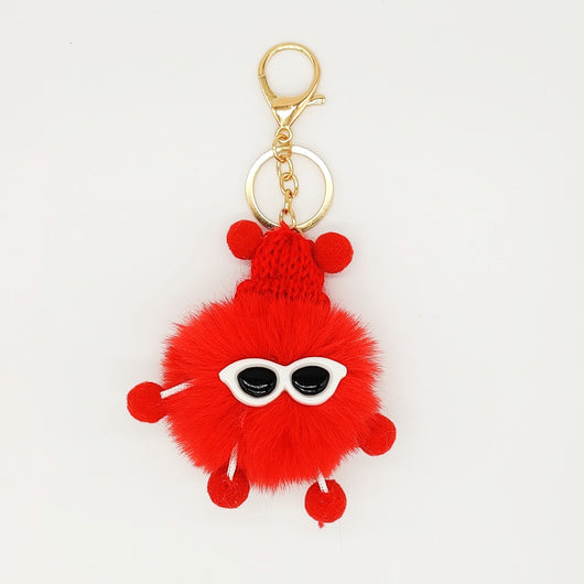 Llavero Peluche Duendecillo Adorable con Pelaje de Conejo Rex - Image 18