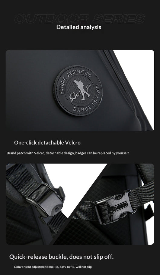 Mochila de Viaje de Gran Capacidad para Hombre - Aventuras al Aire Libre - Image 24