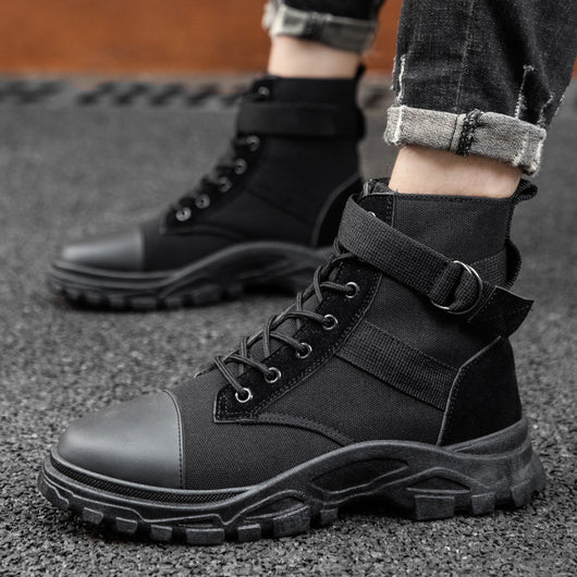 Botas Martin Altas Casuales para Hombre - Estilo Urbano Versátil - Image 13