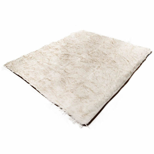 Cama para Perro Impermeable y Lavable - Sofá Cómodo Blanco con Detalles Café - Image 4