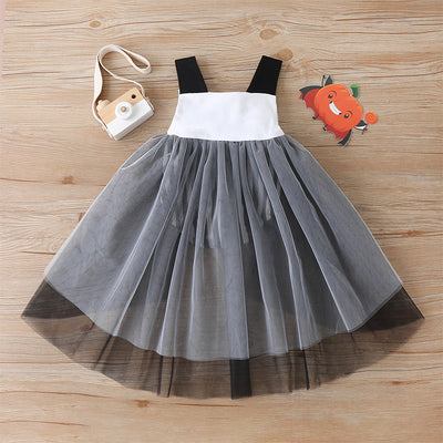 Vestido de Halloween Infantil Tul Europeo Elegante - Image 8