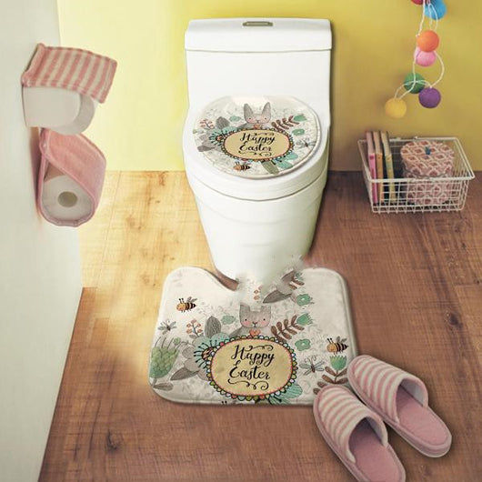 Tapete Antideslizante en U para Baño con Diseño Infantil - Image 7