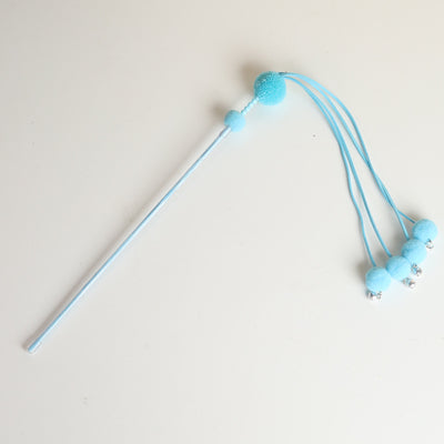Juguete Interactivo para Gatos con Plumas - Varita de Juego Tassel Cat - Image 4