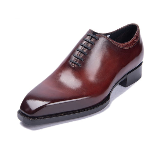 Zapatos Oxford de Cuero para Hombre con Kit de Limpieza y Coloración - Image 4