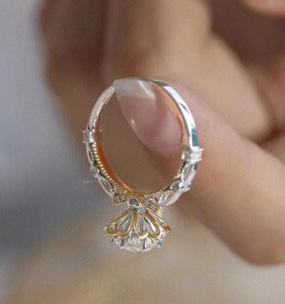 Anillo de Bodas Mosonite Alta Pureza - Image 9