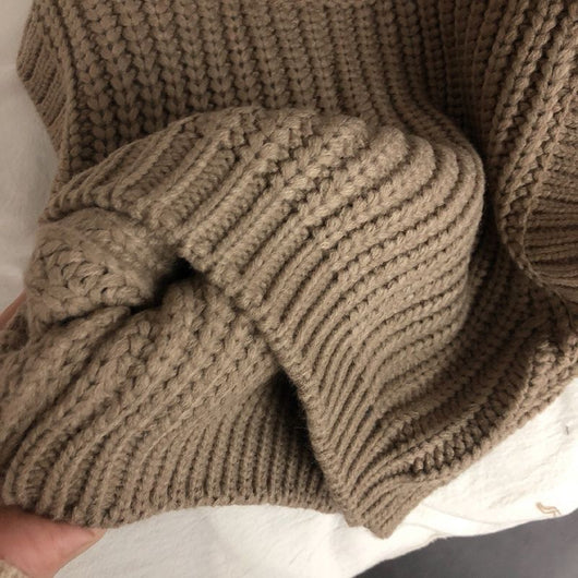 Suéter Pullover de Lana Gruesa a Rayas para Niños y Niñas - Image 4