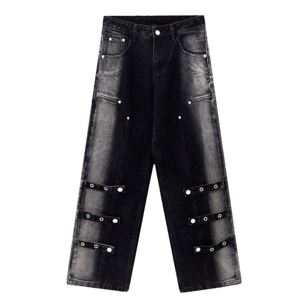 Jeans Unisex Estilo Urbano American Monkey Wash - Image 4