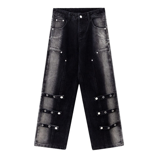 Jeans Unisex Estilo Urbano American Monkey Wash - Image 4