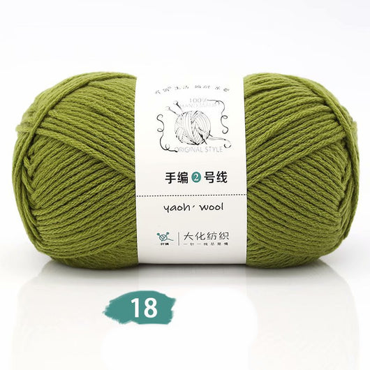 Lana Tejida a Mano Grosor Medio - Kit DIY con Aguja para Bufanda, Gorro y Abrigo - Image 72
