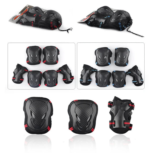 Set de 6 Protectores para Patineta - Equipo de Protección Completo - Image 12
