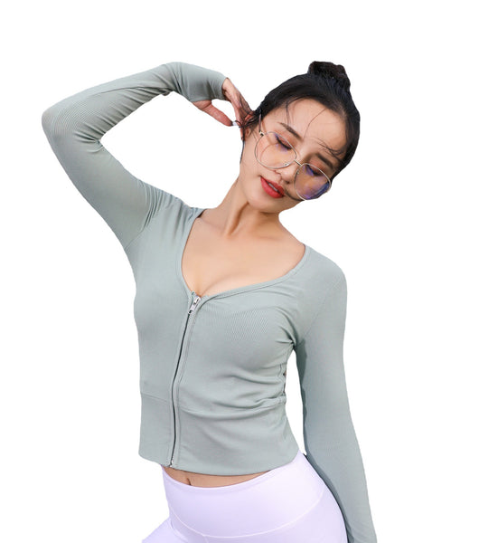 Playera de Correr Manga Larga Retro Sexy para Mujeres - Image 5